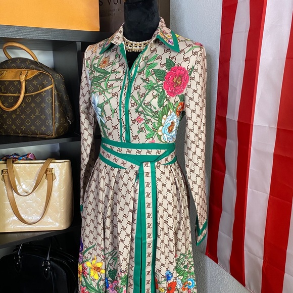 Beautiful Floral Dress - Picture 11 of 11